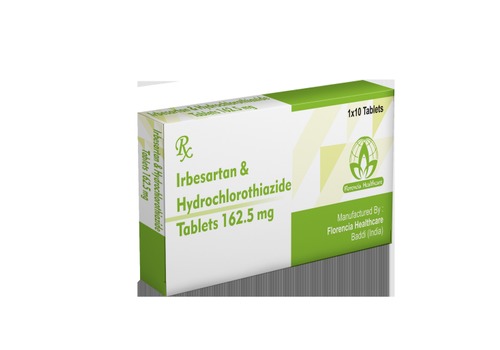 इरबेसेर्टन और हाइड्रोक्लोरोथियाज़ाइड टैबलेट 162.5 मिलीग्राम जेनेरिक ड्रग्स