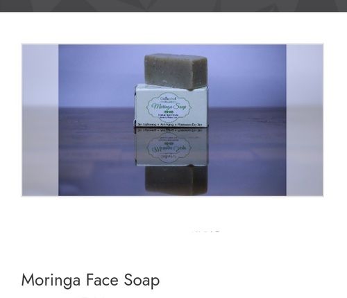 Natural Brown Color Moringa Face Soap