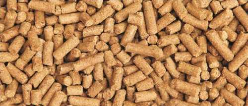 Brown Natural Cattle Feed Pellets