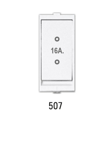 White 16A 2 Way Switch 1 M Suprio Switches