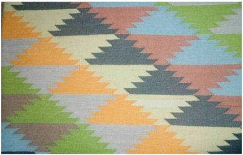  3X4 फीट कॉटन हैंडलूम रग डिज़ाइन: Kilim