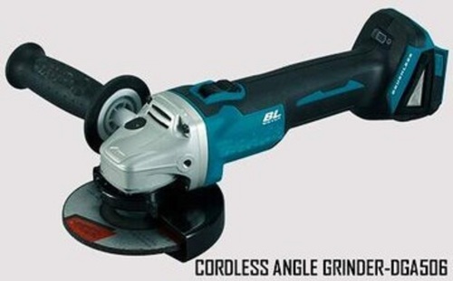 8500 Rpm Speed 125 Mm Disc Cordless Angle Grinder Application: Industrial