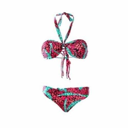 Various Ladies Printed Swimwear Bandeau Bra Bikini Set