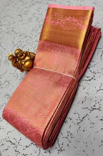 Machine Made Pure Silk Bridal Saree