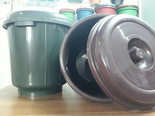 Plastic Dustbin Drums, 14inch, 0-50 Liters Capacity