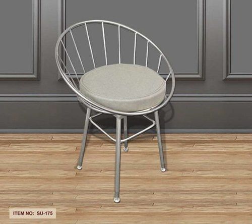 Standard Design Powder Coated Vanity Chair For Cafe