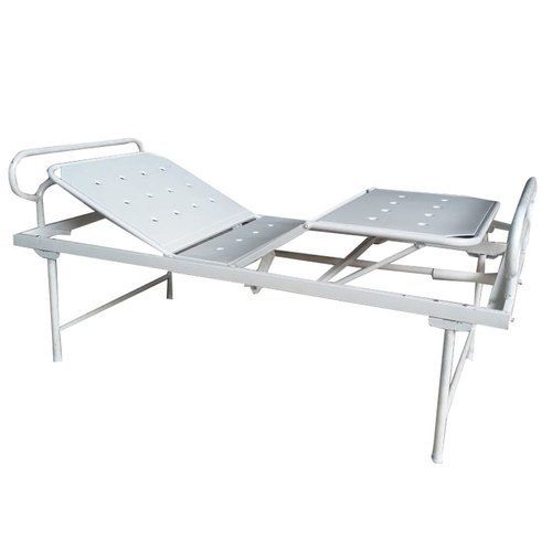 White Color Durable And Strong With Elevation Hospital Fowler Bed