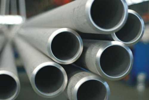 Silver 6 Meter Stainless Steel Pipe