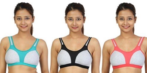 Plain Full Figure Rainbow White Lycra Cotton Bra, Size: 28 To 40 B Cup at  Rs 35/piece in New Delhi