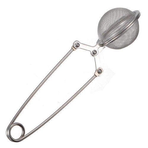 Ball Shaped Really Durable Silver Color Stainless Steel Tea Infuser 