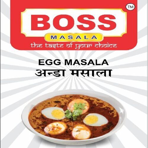 FSSAI Certified Pure Rich In Taste Dried Egg Curry Masala