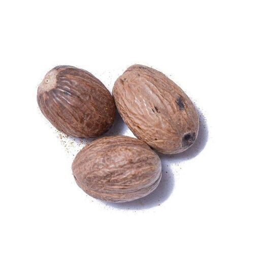 Natural Healthy Rich Taste Dried Brown Organic Whole Nutmeg