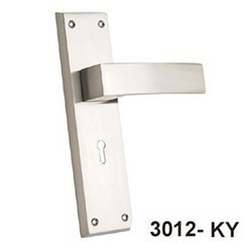 Nickel Finish Mortise Door Handle Application: Homes