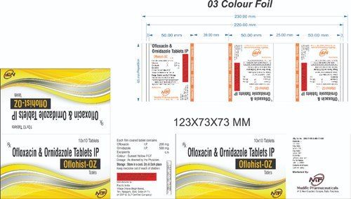 Ofloxacin And Ornidazole Tablets Ip