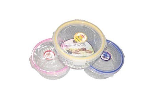 Round Shape Airlock Plastic Containers for Food - Kohinoor 2