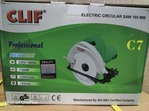 Portable 1100W 185 Mm Marble Cutting Circular Saw Blade Diameter: 7 Inch (In)