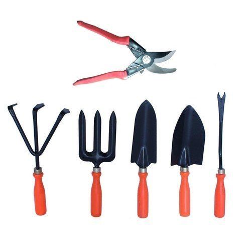 Metal Set Of 5 Garden Tool Kit