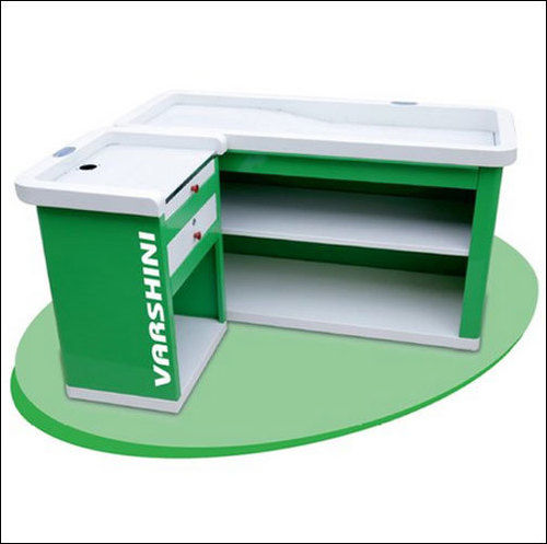 L Shaped Store Counter