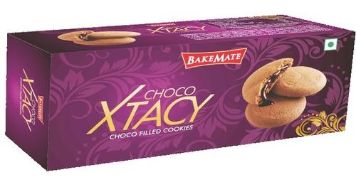 Glucose Rich Taste Round Choco Filled Cookies