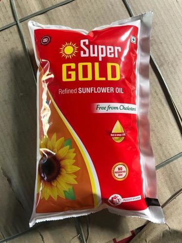 Super Gold Refined Sunflower Oil 1 Lrt Pouch