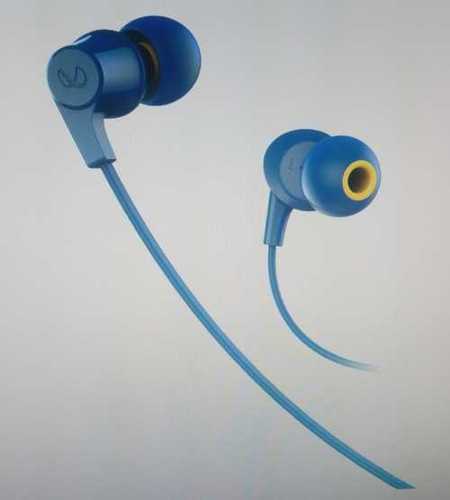 Blue Bluetooth Neckband Earphone Warranty: 6-12 Months