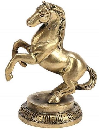 Fine Finish Polished Brass Animal Statue