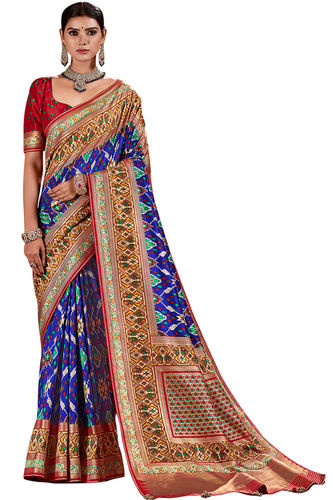 Buy Amrut Digital Print Mysore Organza Multicolor Sarees Online @ Best  Price In India | Flipkart.com