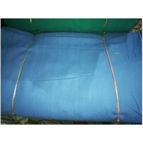 60x90 Inch Plain Blue Cotton Hospital Bed Sheet