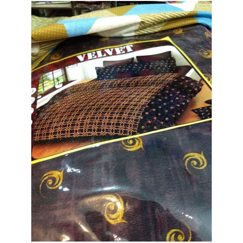 90x100 Inch Printed Cotton Double Bedsheet