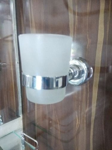 Chrome Plated Brass Tumbler Holder For Bathroom