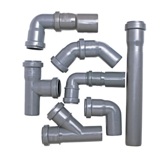 Black Glossy Surface Finished Pvc Material Made 16 Mm Plumbing Fittings 