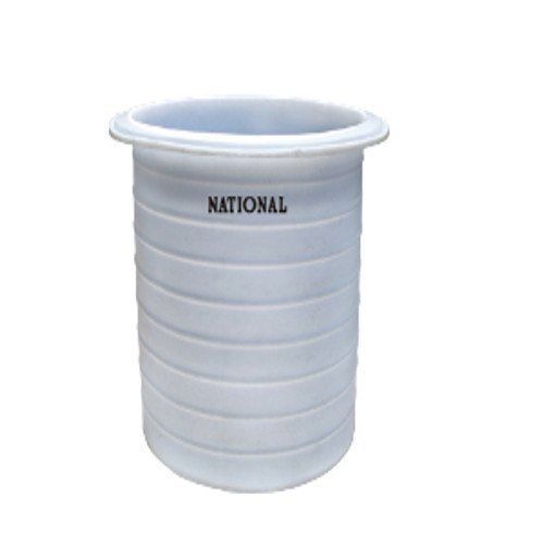 Heavy Duty 25000 Liter Plastic White Color Industrial Chemical Storage Tank