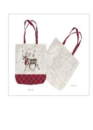 Printed Pattern Cotton Shopping Bag