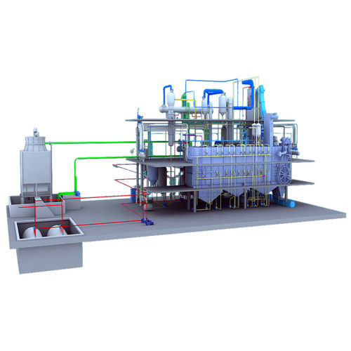  स्वचालित 1000T/D कुकिंग ऑयल सॉल्वेंट एक्सट्रैक्शन प्लांट 