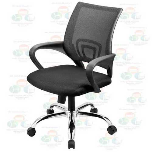 Eco-Friendly Black 5 Wheel Office Chair