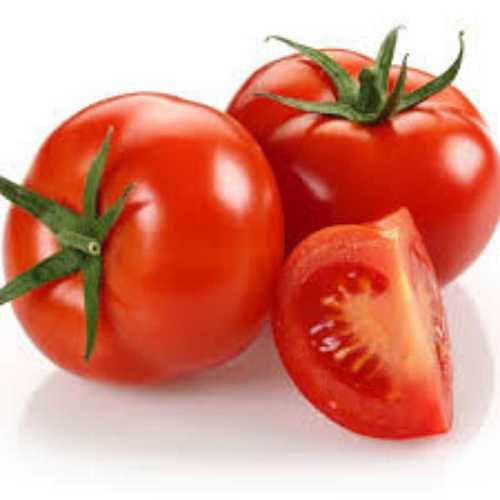 Round Fresh Red Tomato Vegetables