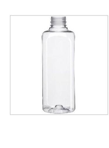 Light Weight Transparent Pet Square Bottle