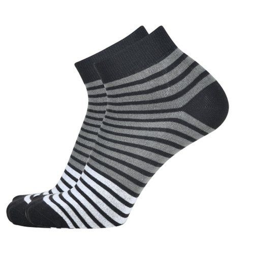 Mens Striped Free Size Odorless Cotton Lining Ankle Socks Age Group: Adult