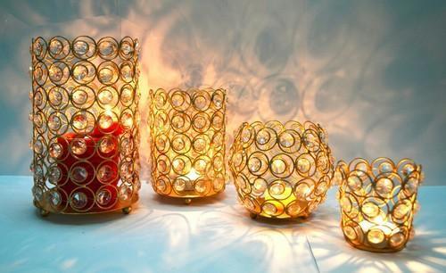 Round Shape Designer Candle Holders