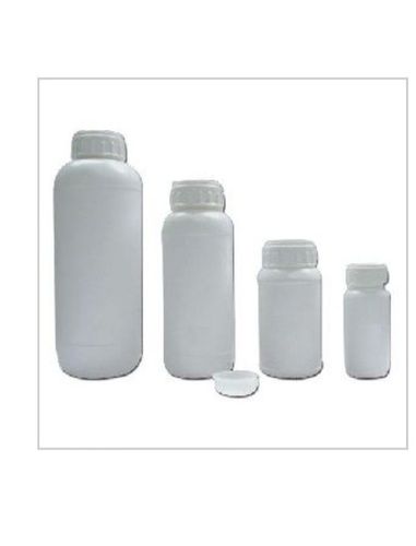 White Rust Proof Hdpe Pharmaceutical Bottle With Screw Cap