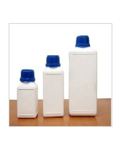 White Color HDPE Rectangular Bottle