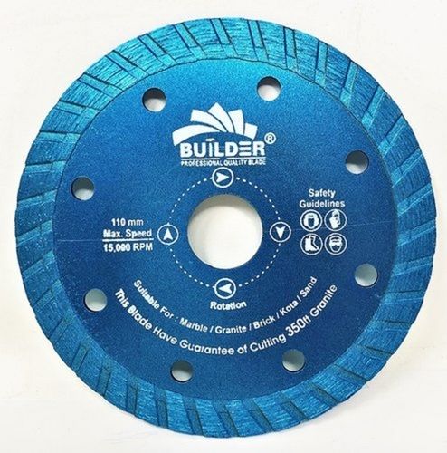 Blue 4 Inch Circular Marble Granite Cutting Diamond Blade