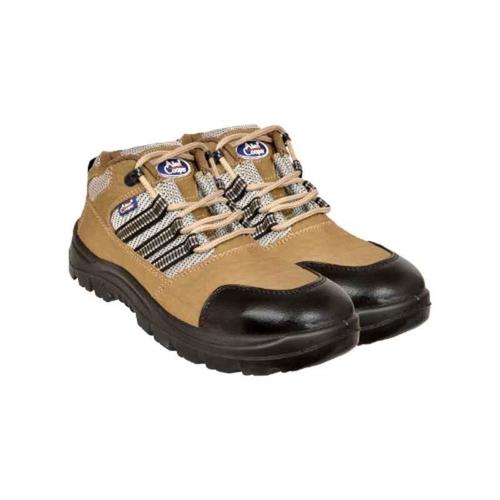 Allen Cooper AC 9005 Antistatic Steel Toe Brown Safety Shoes, Size: 10