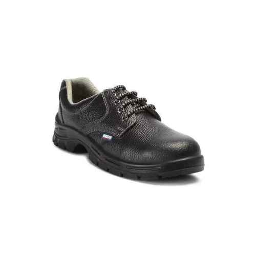 Allen Cooper Double Duty Steel Toe Black Safety Shoes, Size: 7