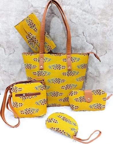 Yellow Attractive Sling Bag (Combo)