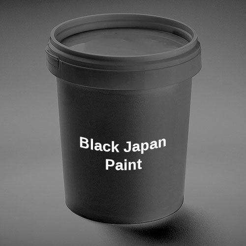 Black Japan Finish Paint Application: Wall & Floor