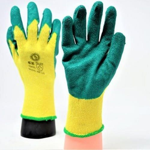 Cut Resistant Medium Rubber Working Hand Gloves