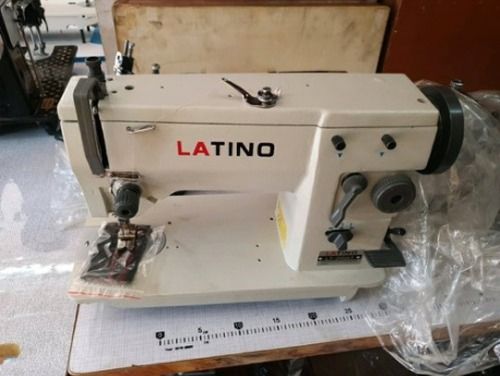 White Industrial Zig Zag Sewing Machine