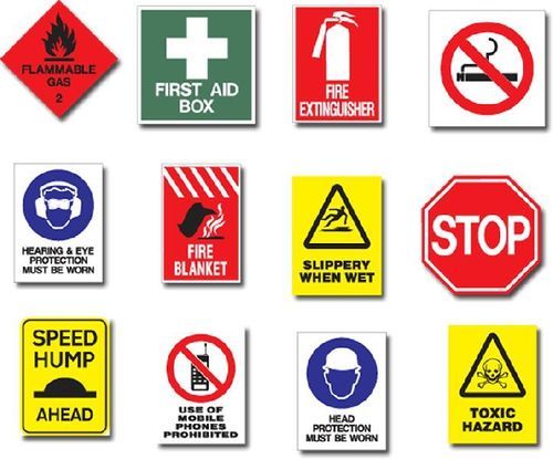Warning Signal Reflectorized Roadway Safety Notice Sign Boards at Best ...