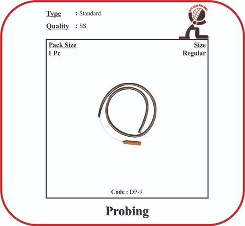  पशु चिकित्सा स्टेनलेस स्टील प्रोबैंग 